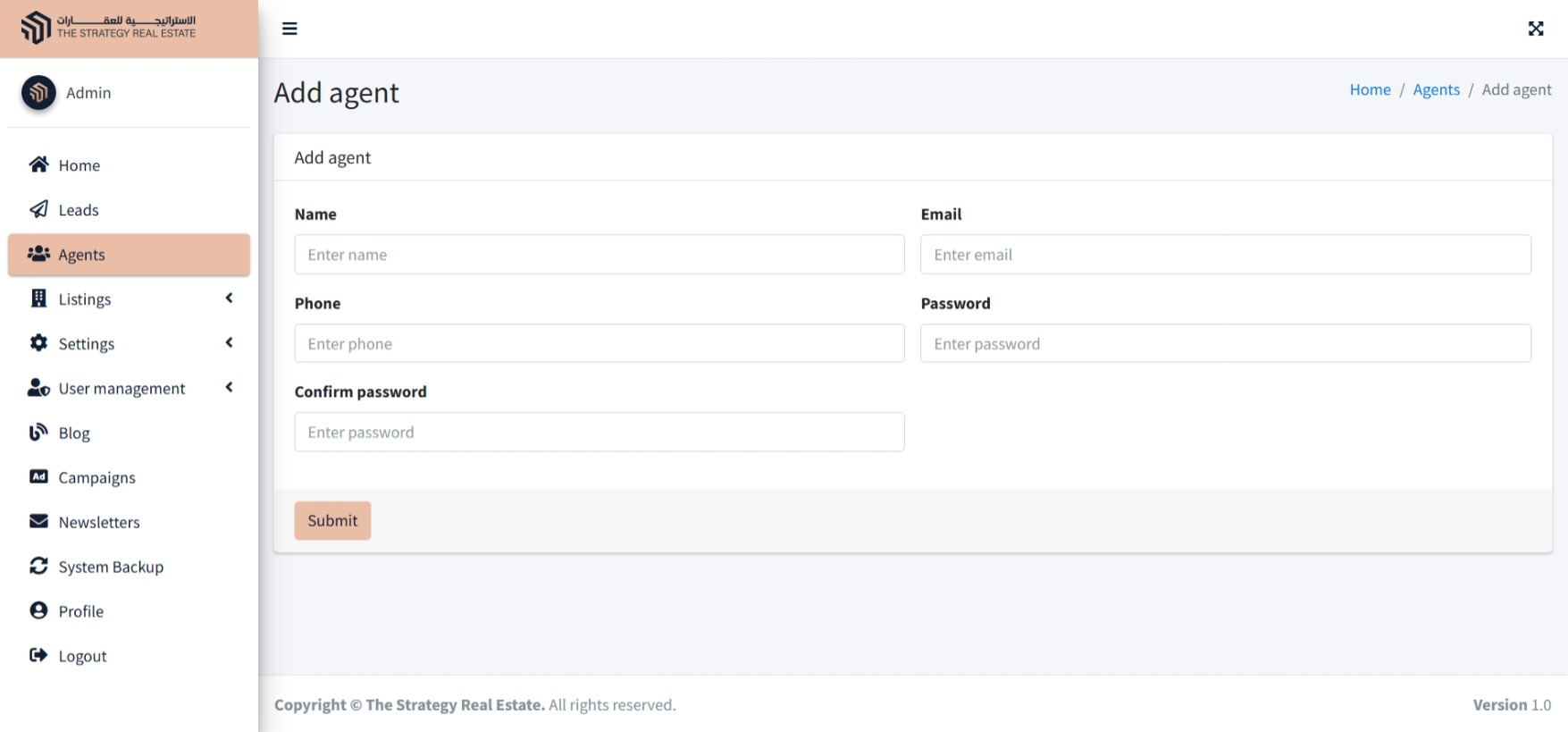 منصة الاستراتيجية للعلاقات والحملات الإعلانية