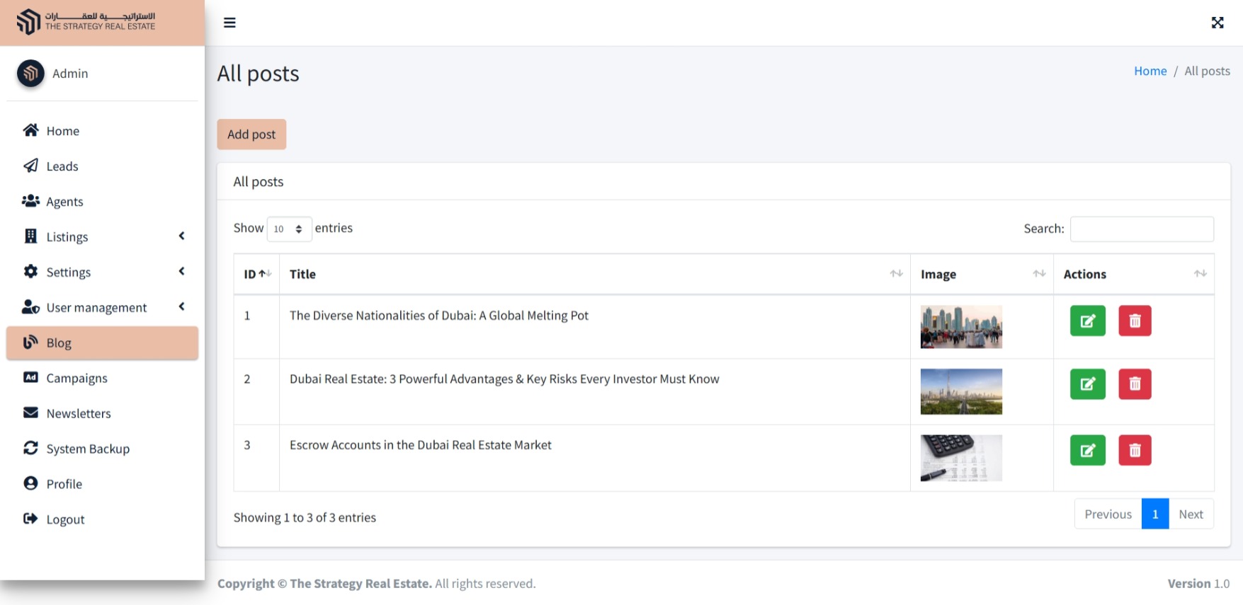 منصة الاستراتيجية للعلاقات والحملات الإعلانية